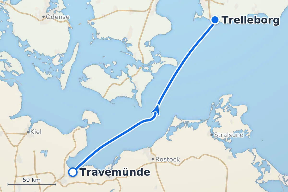 Travemünde - Trelleborg